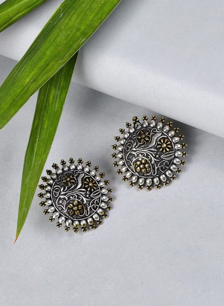 Silver Plated Designer Earrings