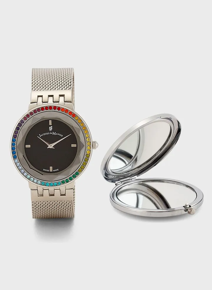 Classic Mesh Strap Analog Watch