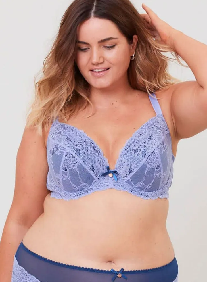 Lace Detail Padded Bra