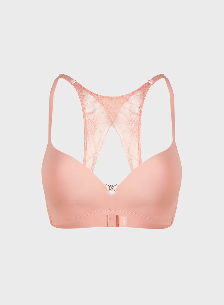 Plunge Neck Bra
