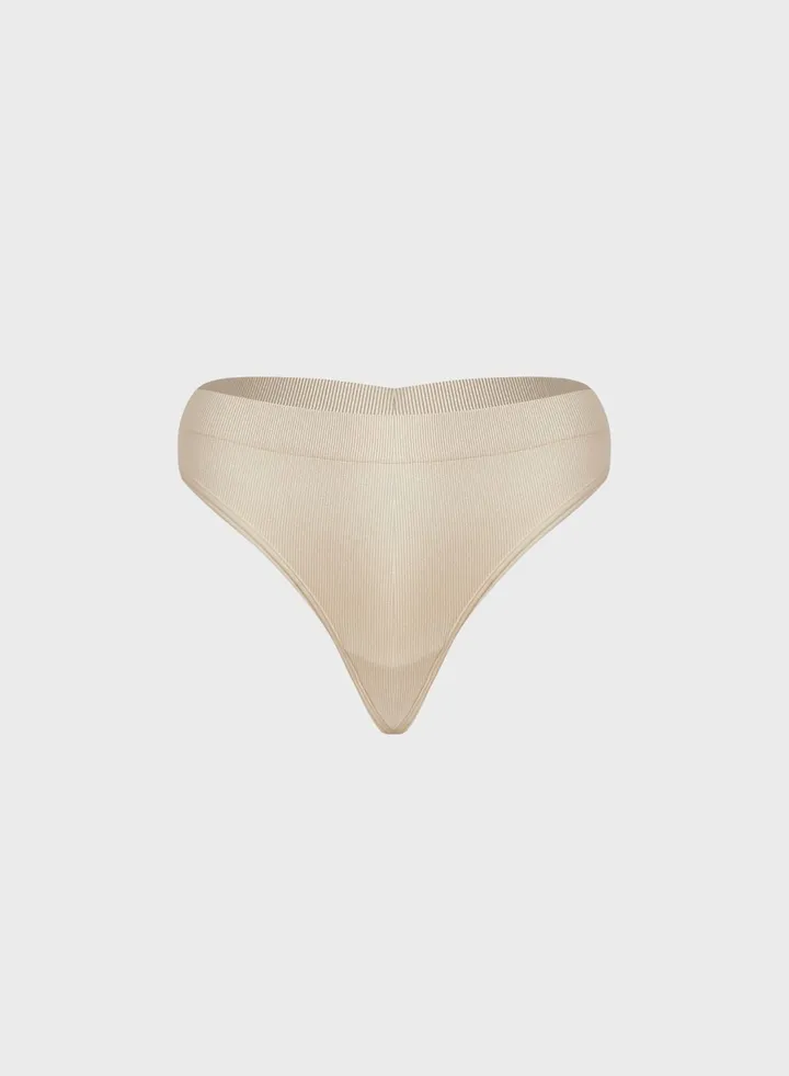 High Leg Thong