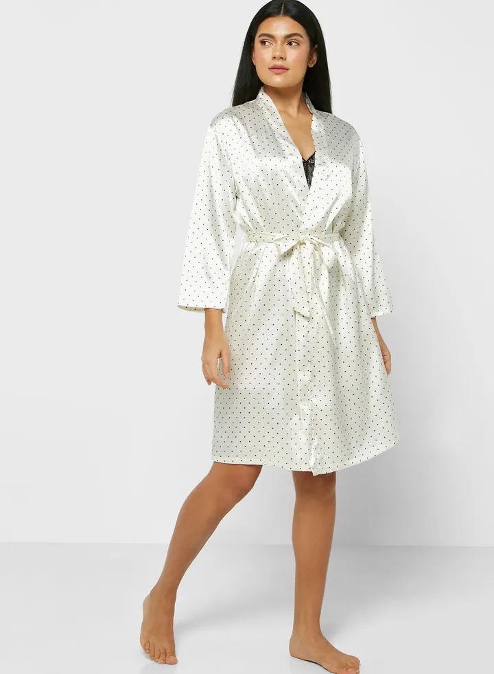 Satin Night Robe