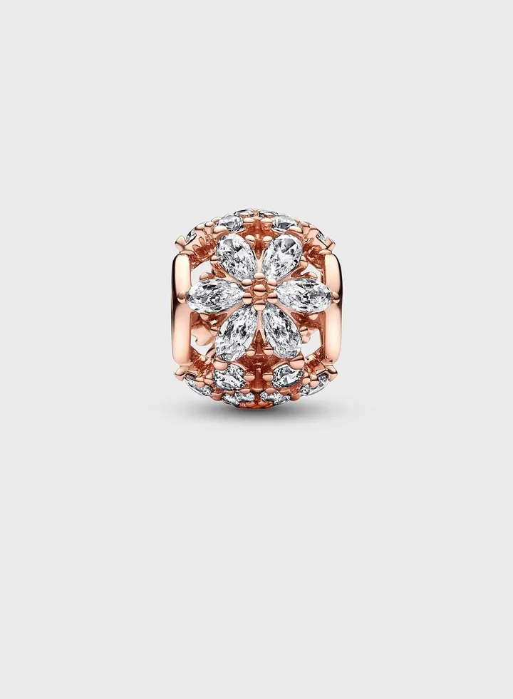 Sparkling Herbarium Cluster Round Charm