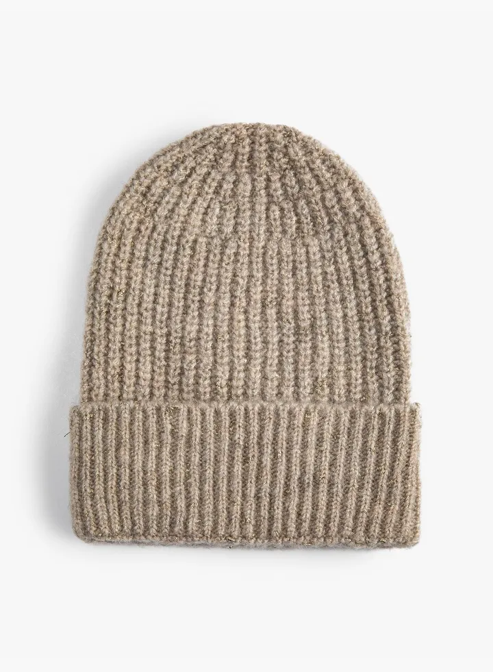 Beanie Rib-Knit