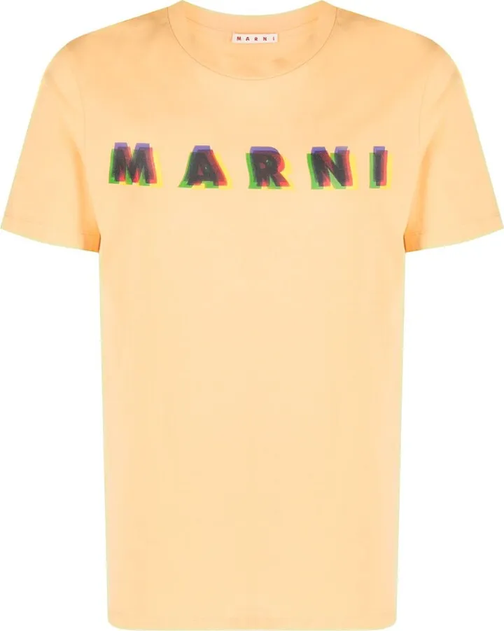logo-print cotton T-shirt