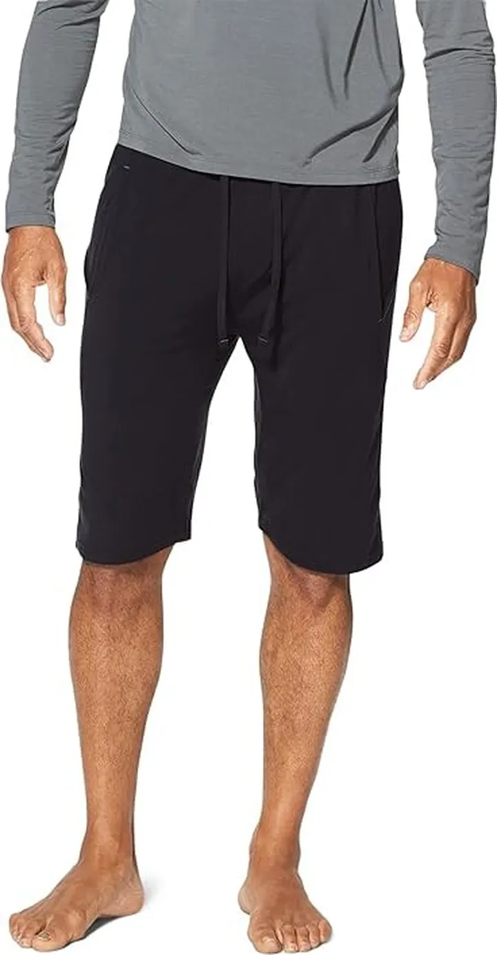 Tommy John Lounge Shorts (Black) Men's Pajama