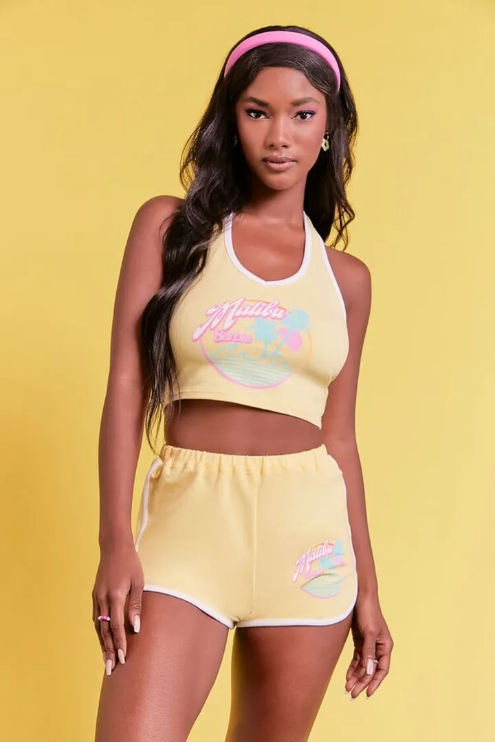 Malibu Barbie™ Graphic Halter Top
