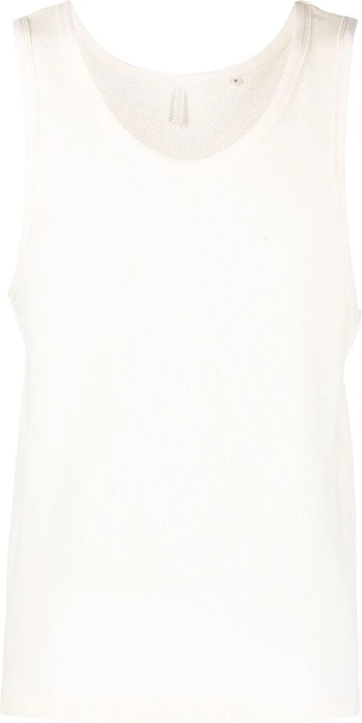 Mesh Organic-Cotton Tank Top