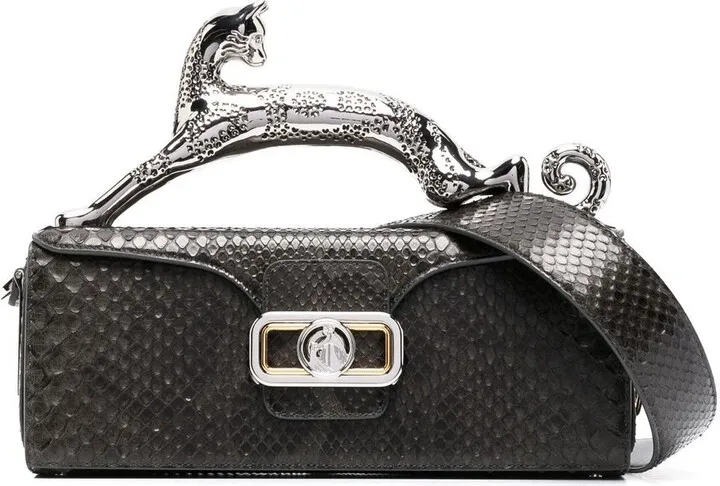 Snakeskin Mini Tote