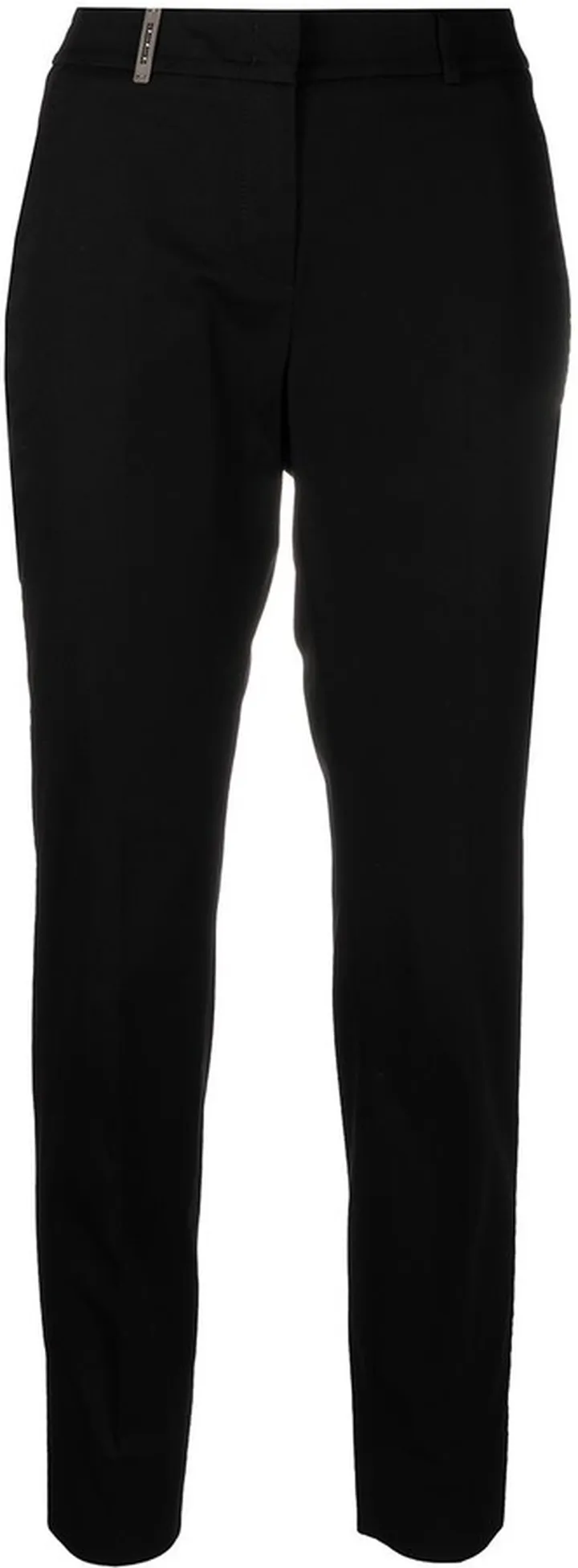 High-Rise Skinny Cropped Trousers