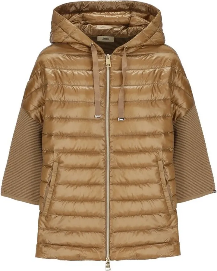 Herno Short-Sleeved Zipped Jacket