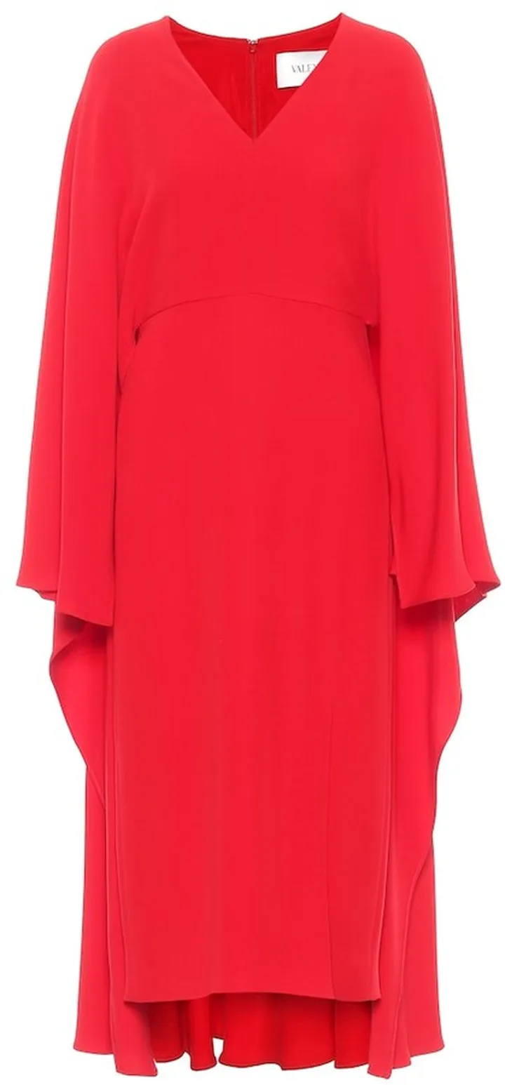 Valentino silk midi dress
