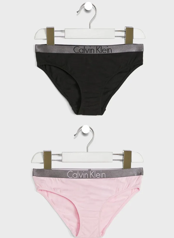 Youth 2 Pack Logo Bikini