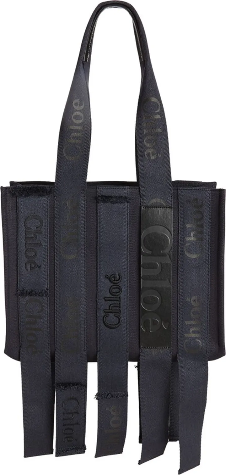 Medium Woody Multiwebbing Canvas Tote