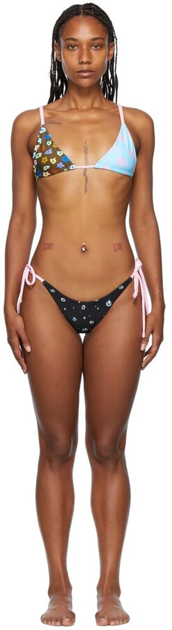 Sandy Liang Multicolor Maurice Bikini