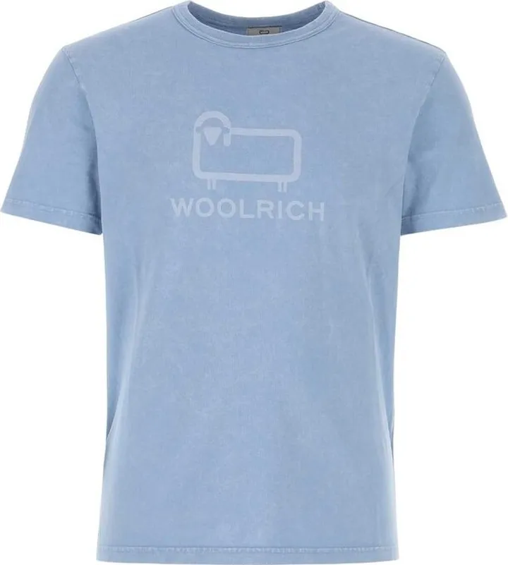 Woolrich Logo Printed Crewneck T-Shirt
