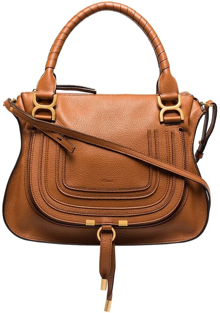Marcie leather tote bag