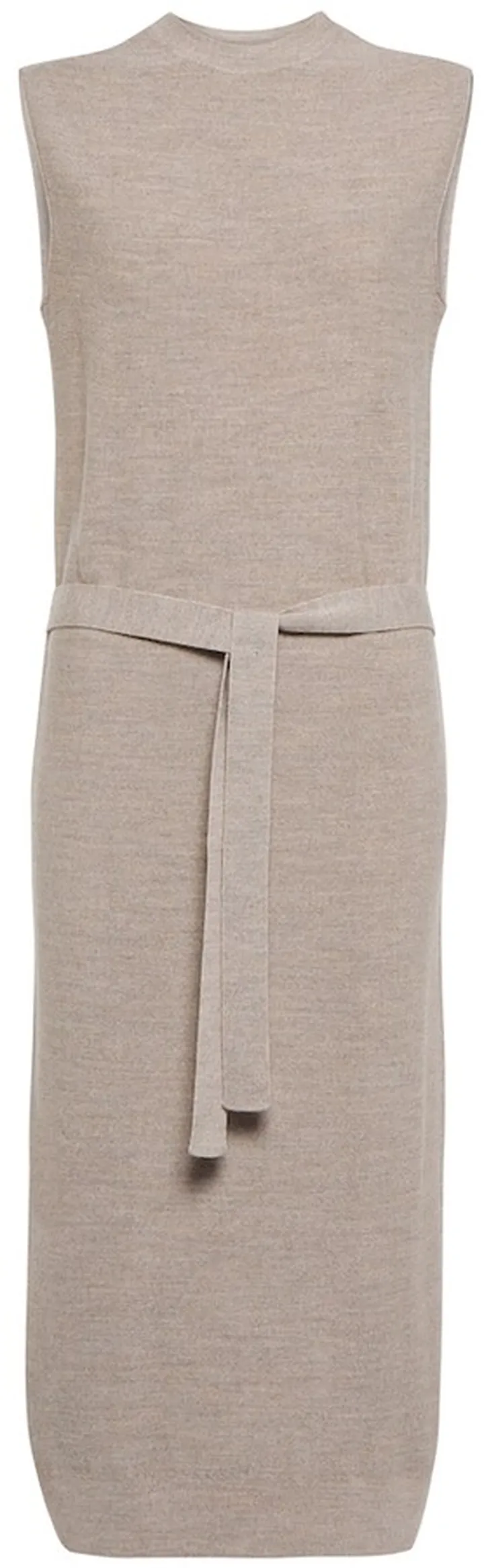 Wool-blend minidress