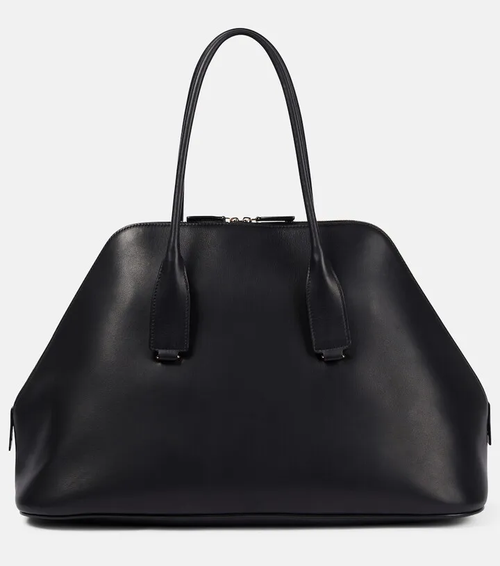 Devon leather tote bag
