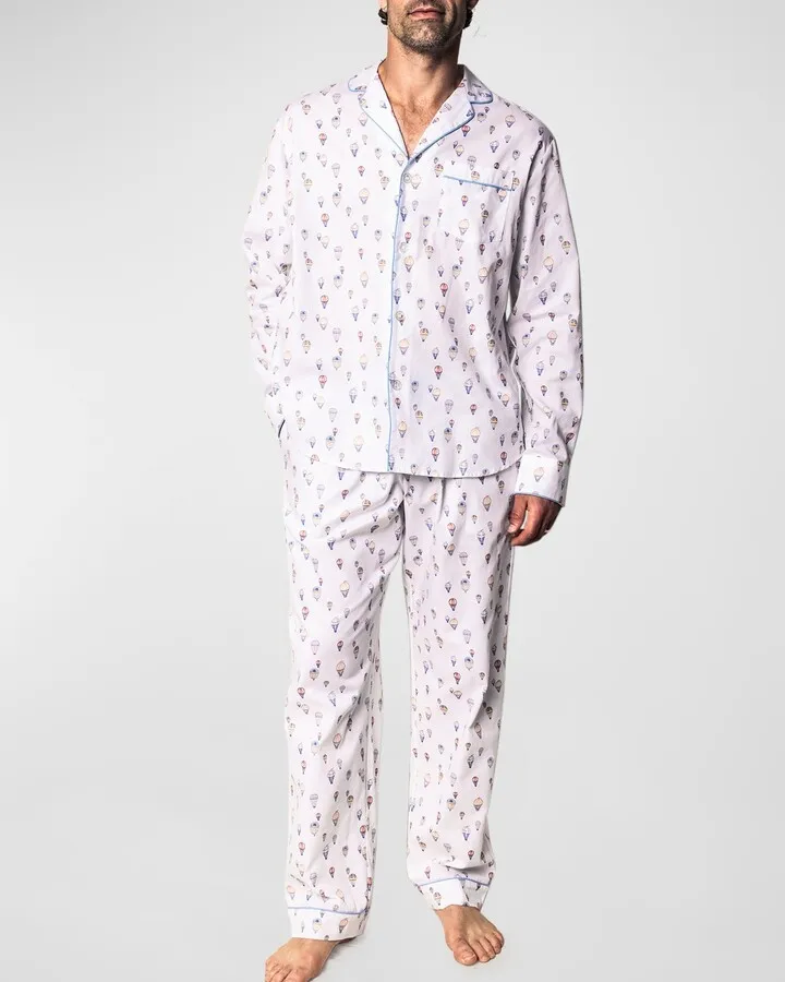 Men's Bonne Voyage Long Pajama Set