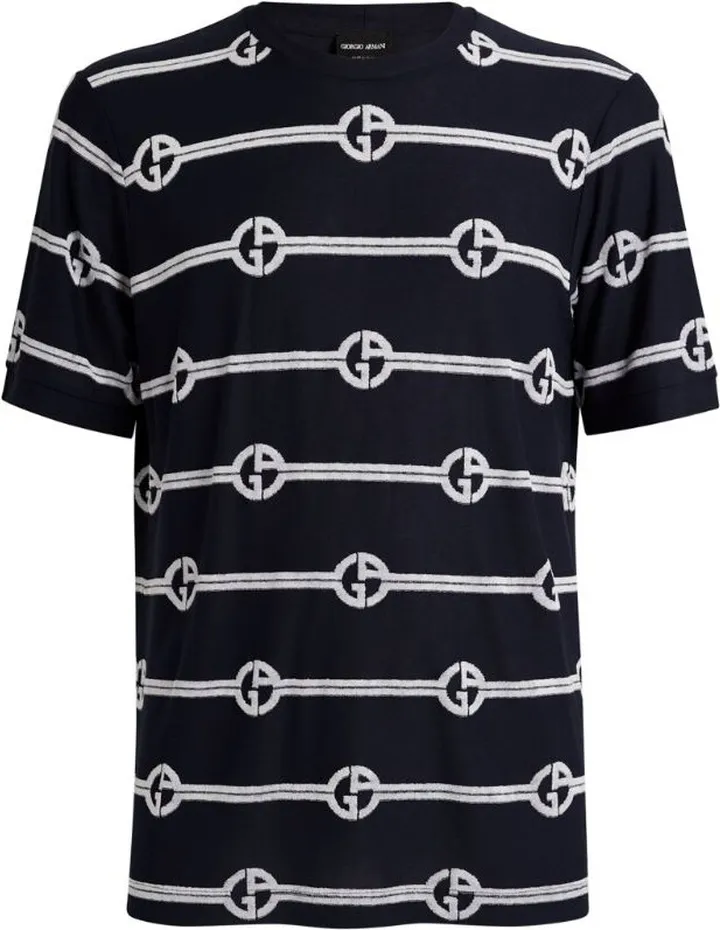 Giorgio Armani Logo-Striped T-Shirt