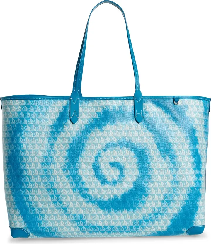 I Am a Plastic Bag Tie Dye X-Large Tote