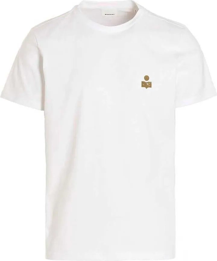 Isabel Marant Logo Printed Crewneck T-Shirt