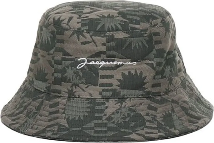 Jacquemus Le Bob Tecido Floral Camouflage Bucket Hat