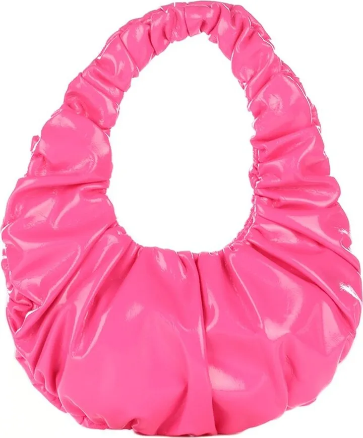 Nanushka Anja Ruched Shoulder Bag