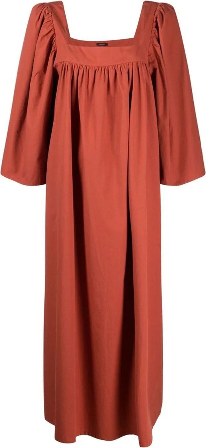 Orange Geenah Cotton Nightdress