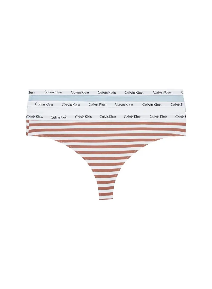3 Pack Striped Brief