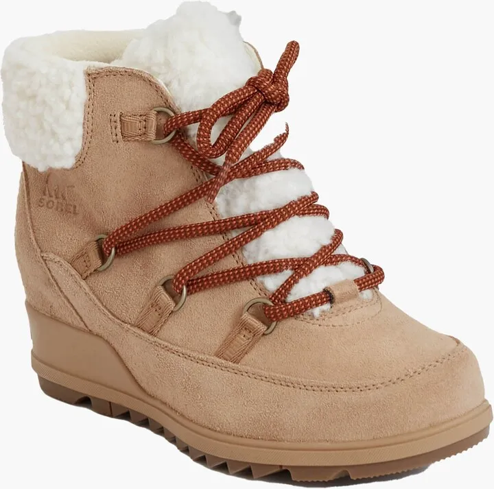 Tawny Buff Evie Cozy Lace Boots