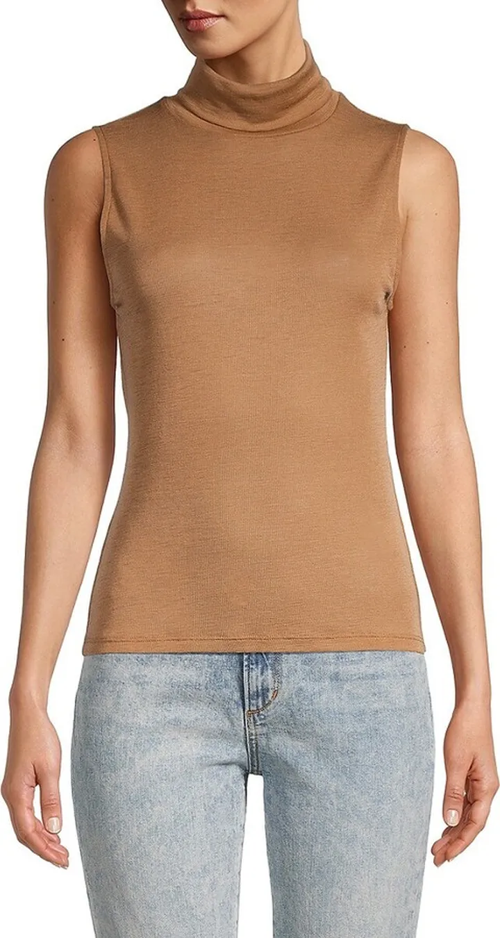 Turtleneck Woollen Top