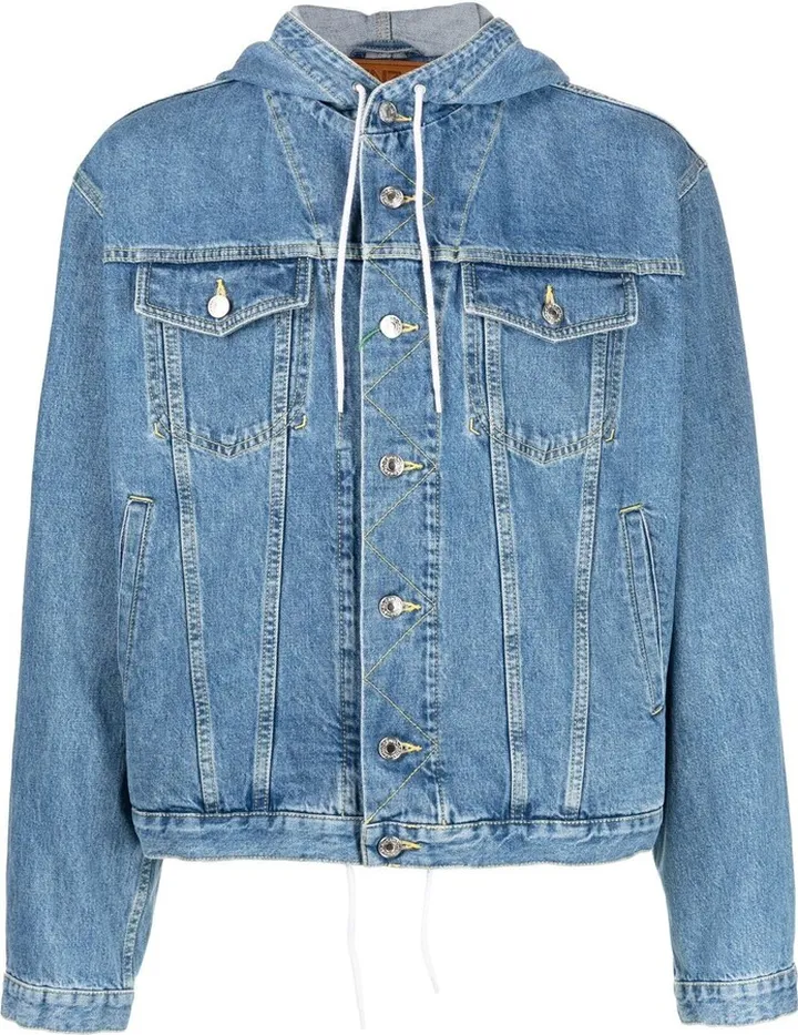 Hooded Denim Jacket