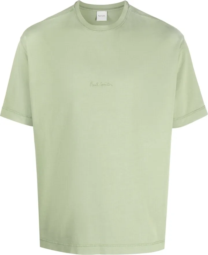 logo-print cotton T-shirt