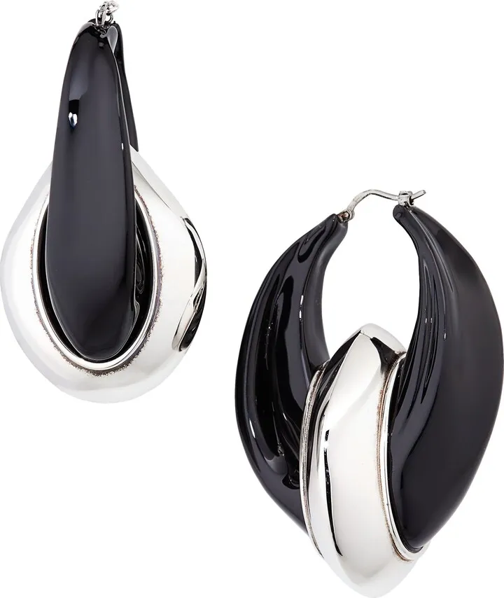 Iris Hoop Earrings