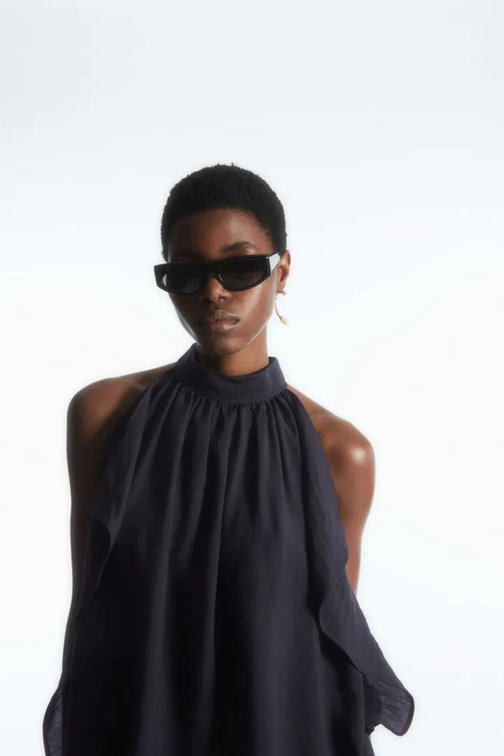Floaty Halterneck Tank Top
