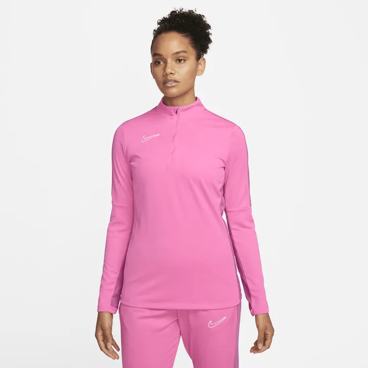 Nike Women's Dri-FIT Academy Soccer Drill Top in Pink