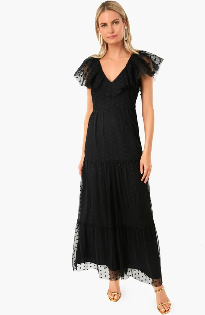 Black Onyx Tulle Giselle Gown