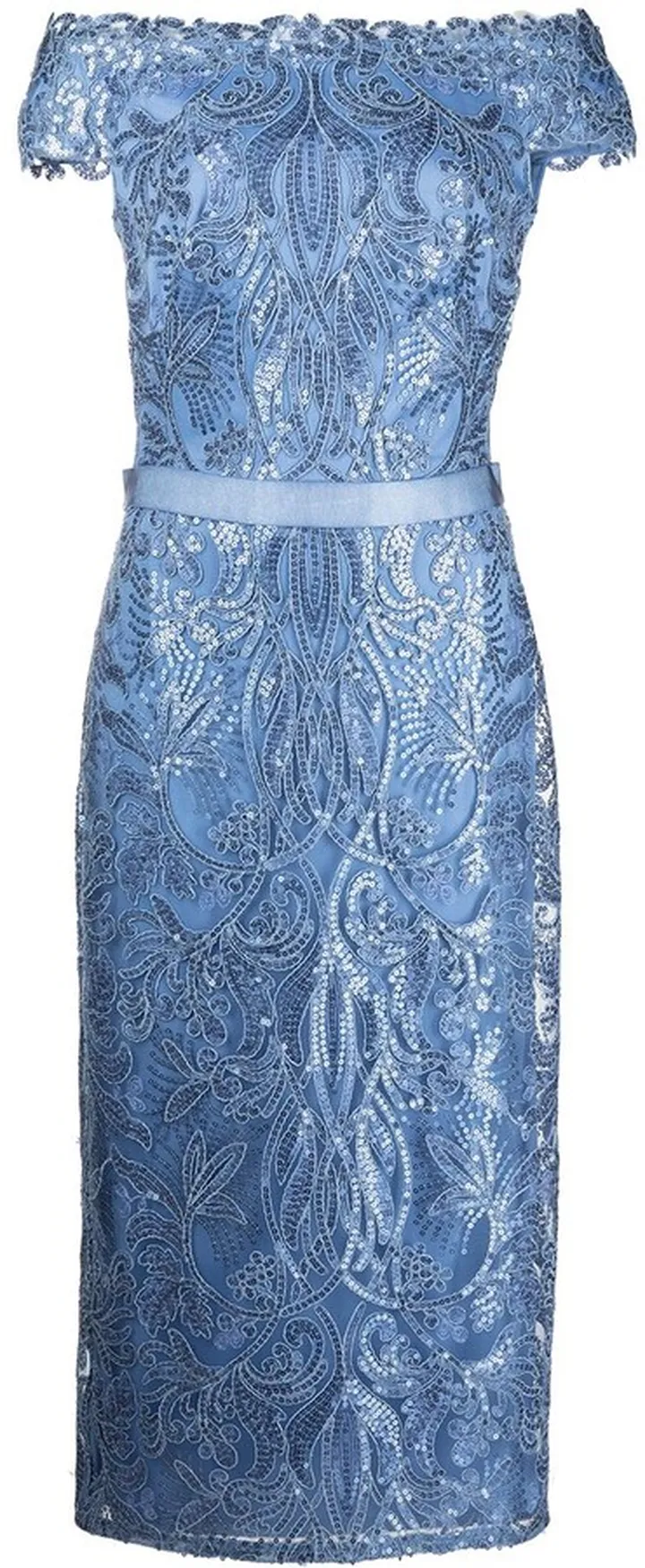 Haya sequin embroidered dress