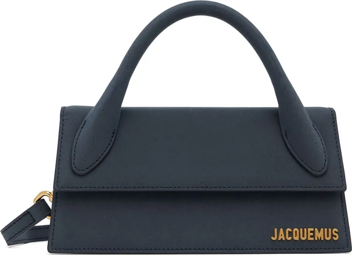 Jacquemus Navy 'Le Chiquito Long' Bag