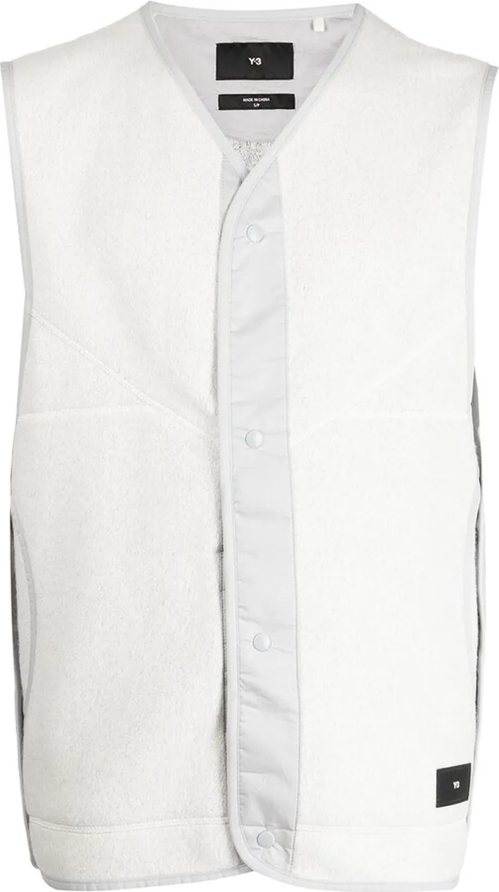 Press-Stud Fleece Gilet