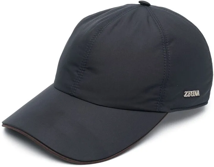 Logo-Plaque Cotton Cap