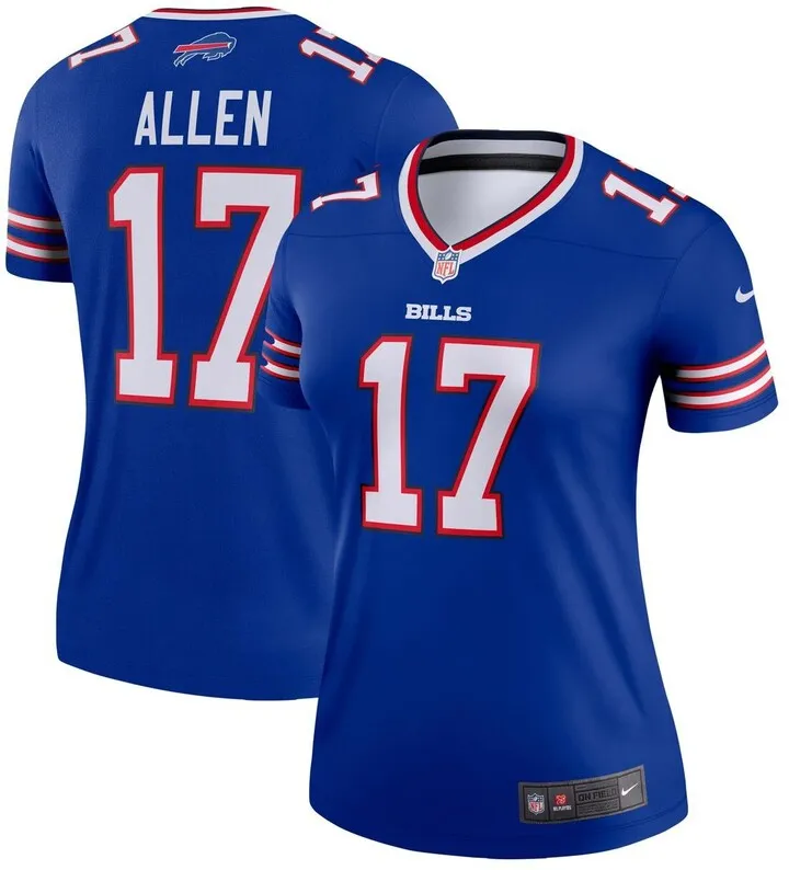 Women's Josh Allen Royal Buffalo Bills Legend Team Jersey