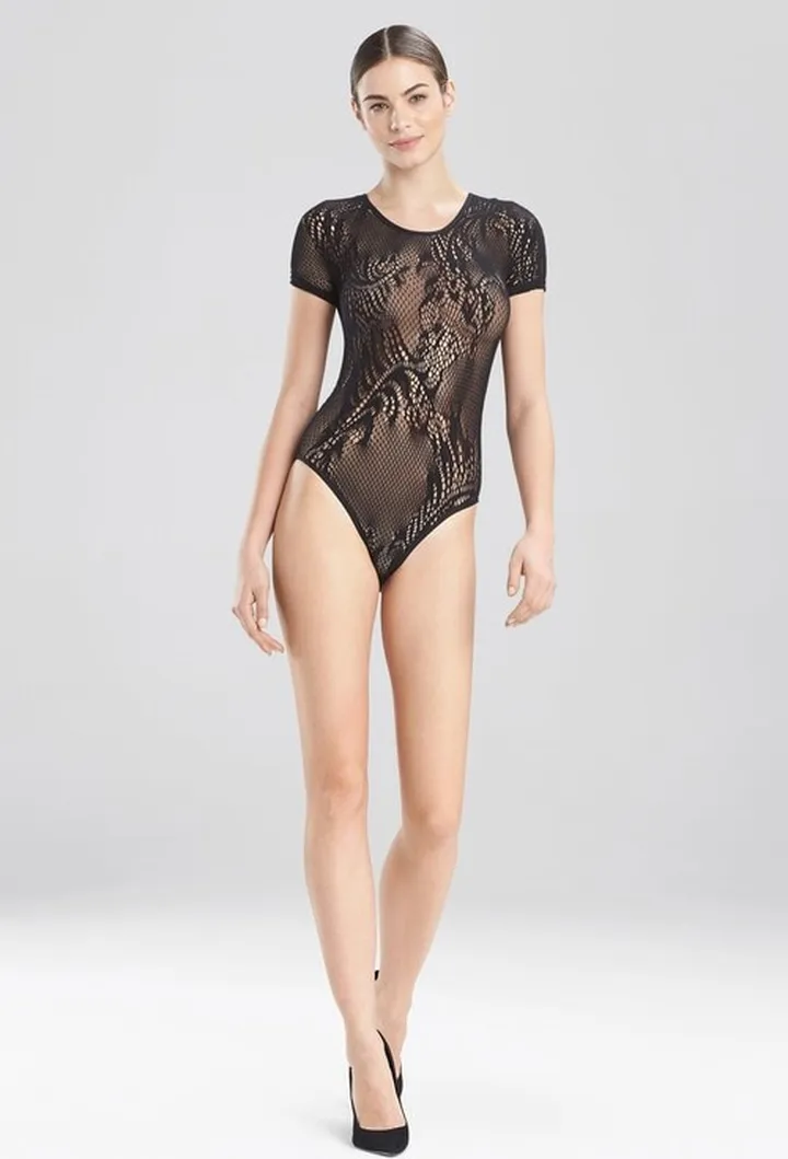 Feathers Short Sleeve Bodysuit