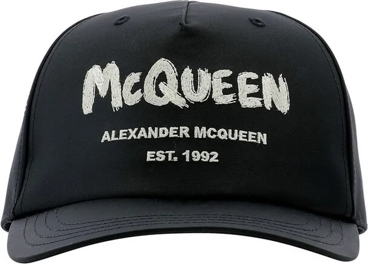 Alexander McQueen Graffiti Logo Baseball Cap