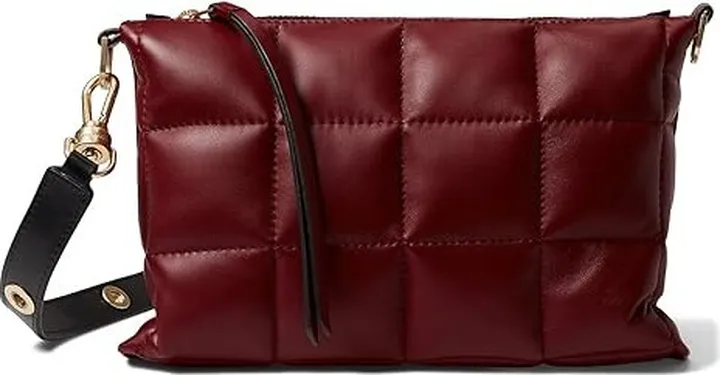 AllSaints Eve Quilt Crossbody (Red) Handbags