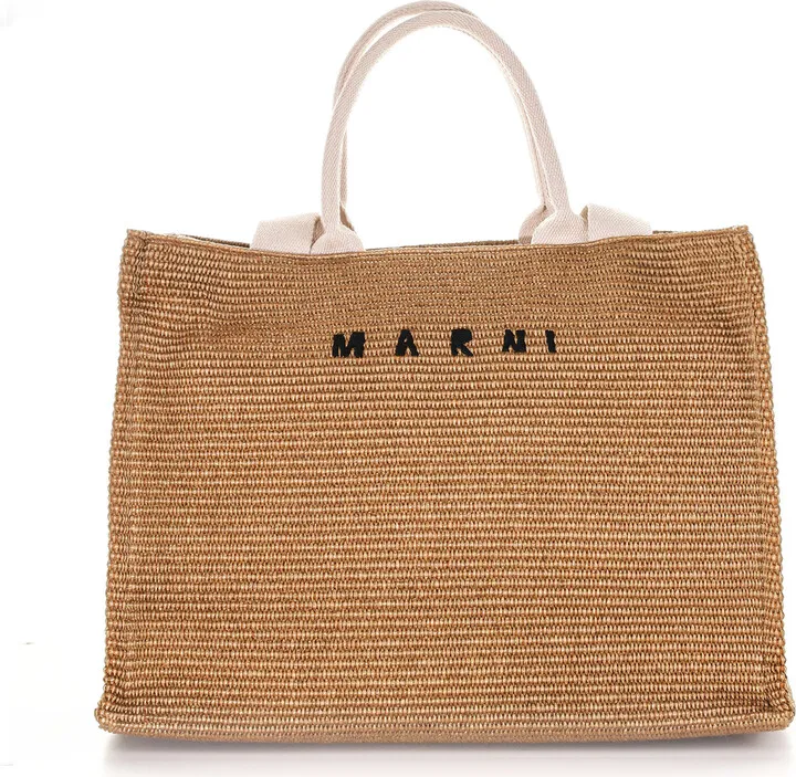 Raffia Tote Bag