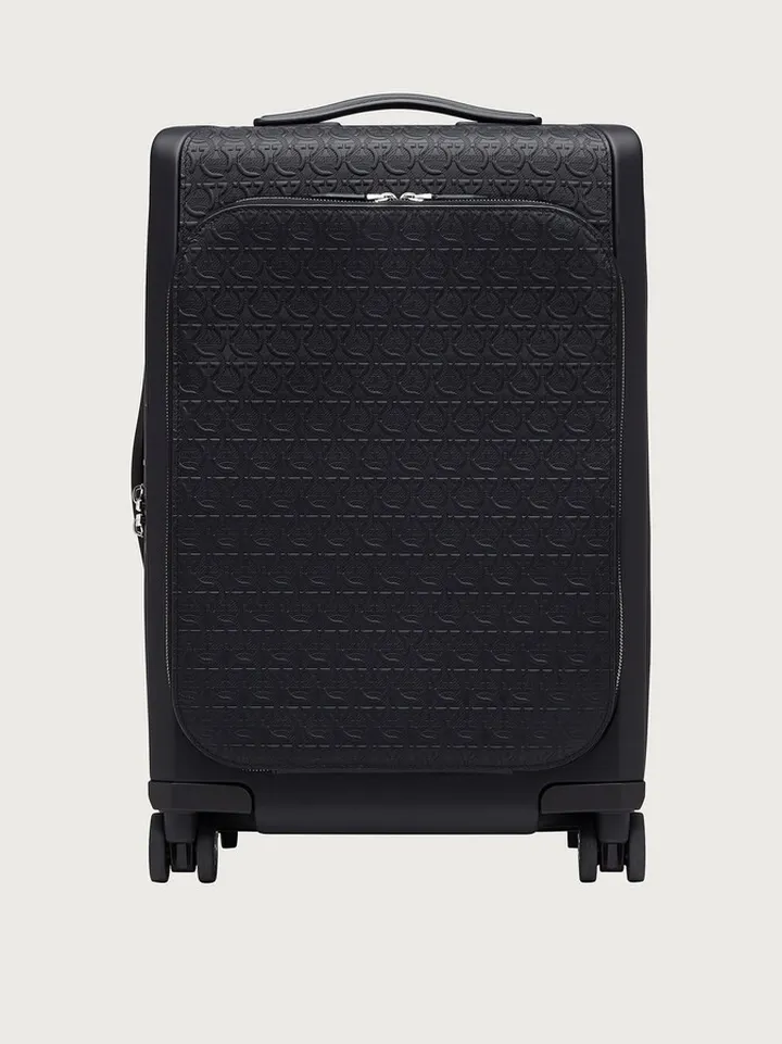 Ferragamo Men Gancini hand luggage Black
