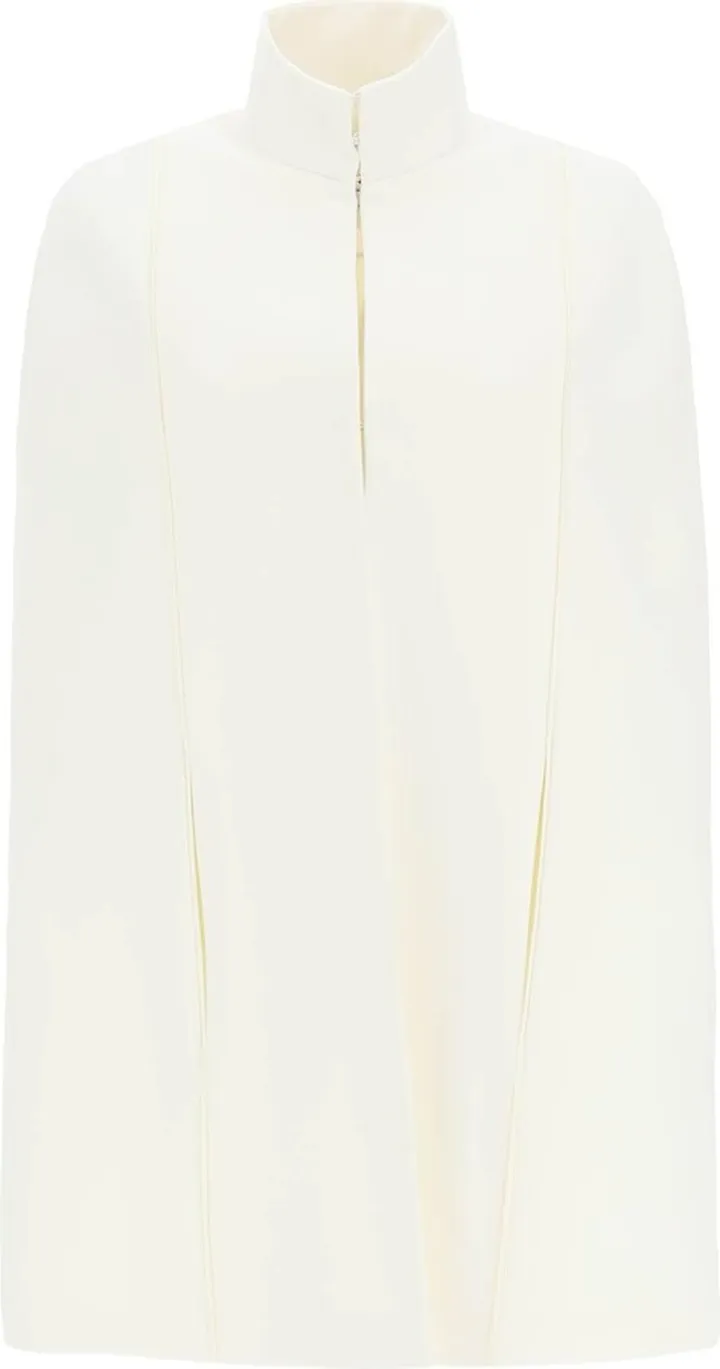 Fendi Wool Silk Cape